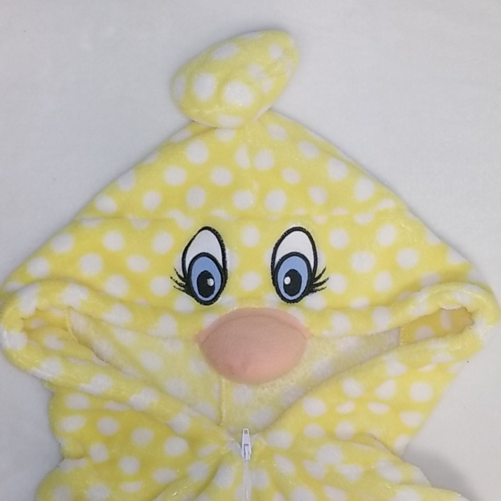 Yellow Duck  Onesie Pajama's